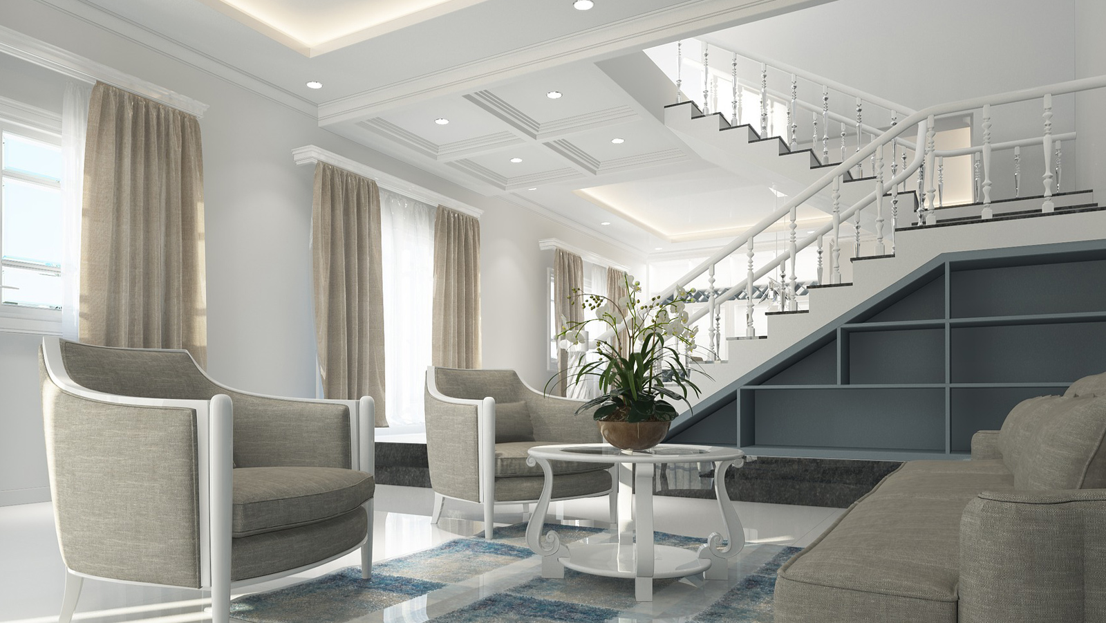 Luxury home interior